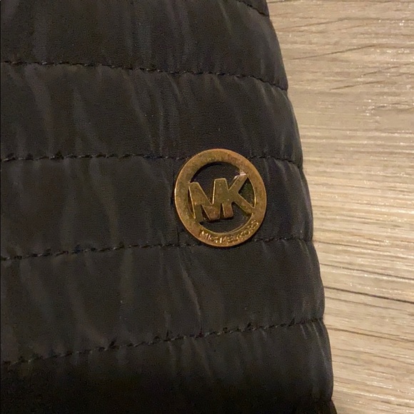 MICHAEL KORS | Black Quilted Coat Jacket SMALL - Picture 2 of 11